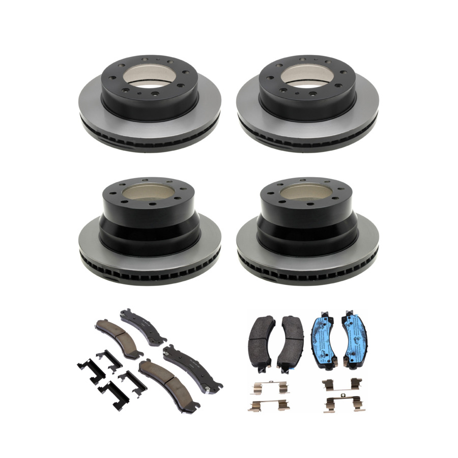 ACDelco Disc Brake Pads and Rotors Kit For 2019 GMC Savana 4500