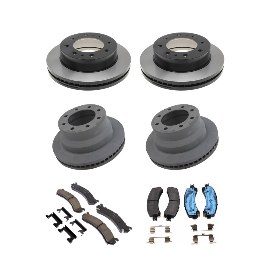 ACDelco Disc Brake Pads and Rotors Kit For 2019 GMC Savana 4500