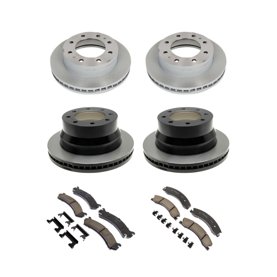 ACDelco Disc Brake Pads and Rotors Kit Front Rear For 09-19 GMC Savana 4500