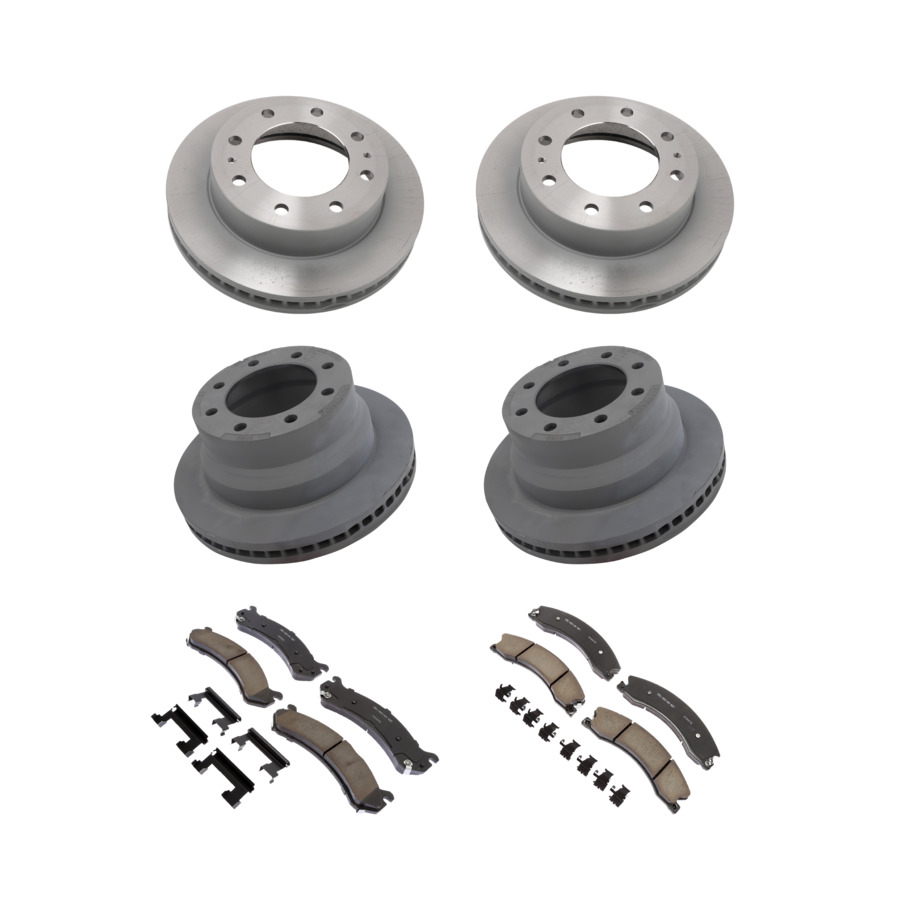 ACDelco Disc Brake Pads and Rotors Kit Front Rear For 09-19 Chevrolet Express
