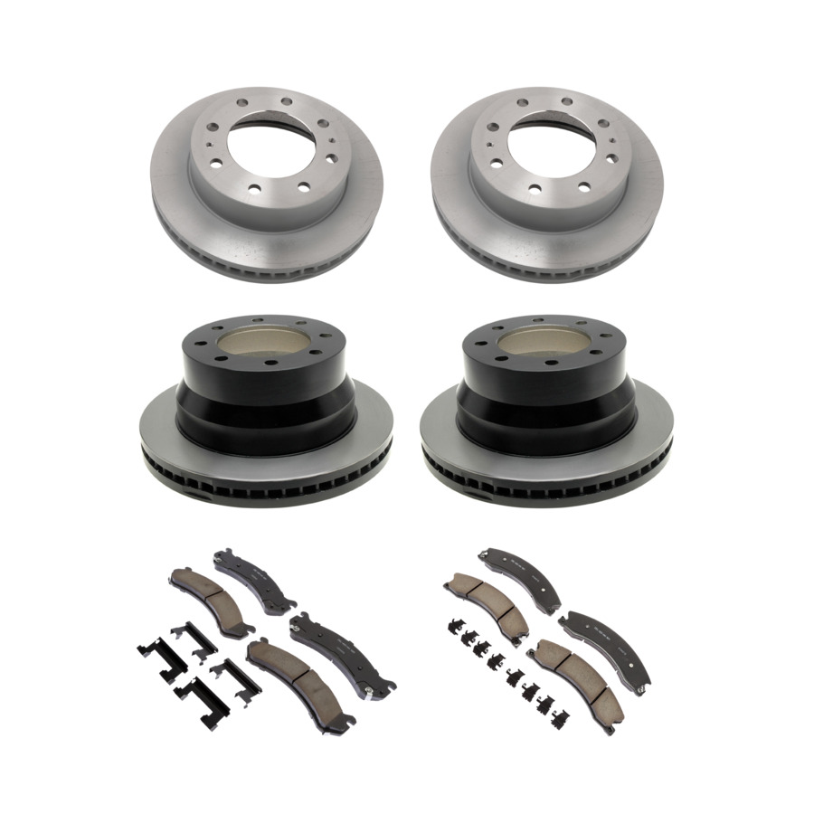 ACDelco Disc Brake Pads and Rotors Kit Front Rear For 09-19 GMC Savana 4500