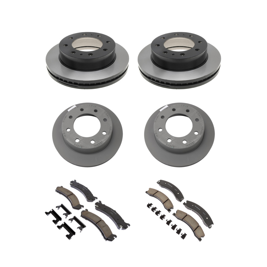 ACDelco Disc Brake Pads and Rotors Kit Front Rear For 09-19 Chevrolet Express