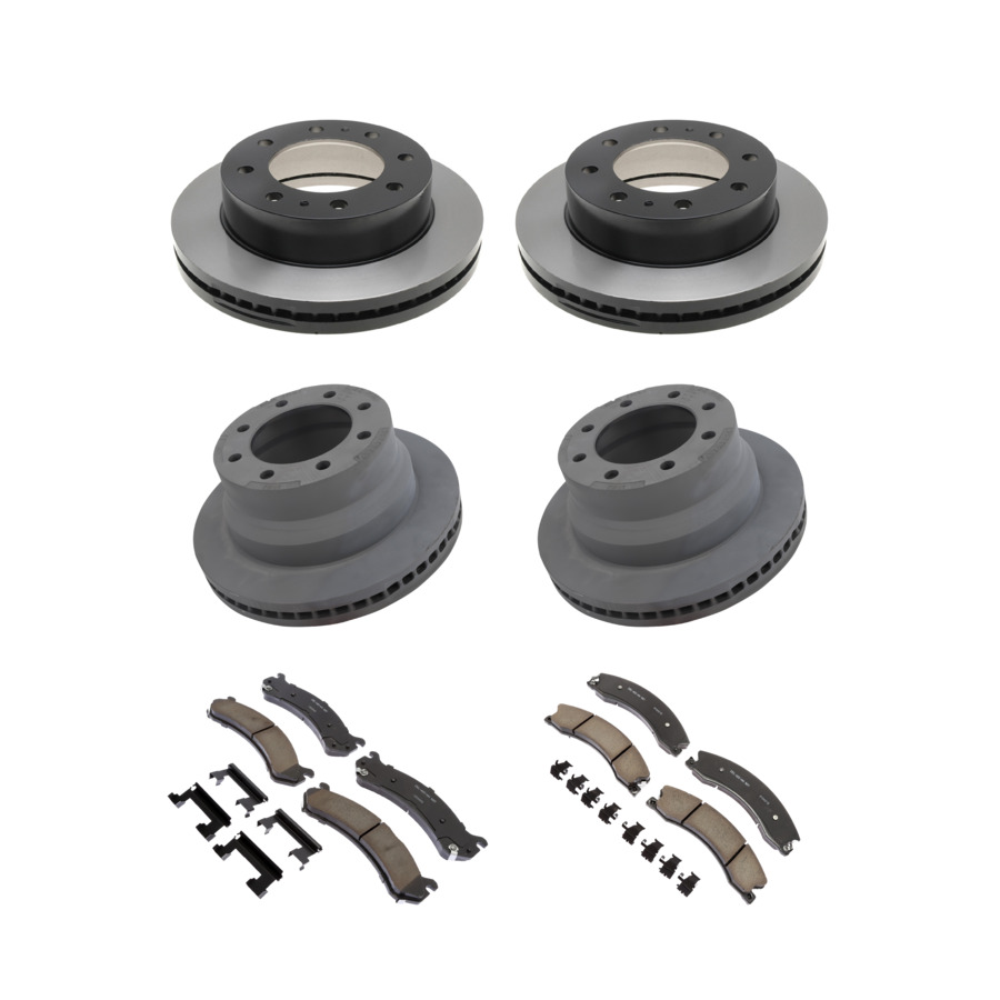 ACDelco Disc Brake Pads and Rotors Kit Front Rear For 09-19 Chevrolet Express