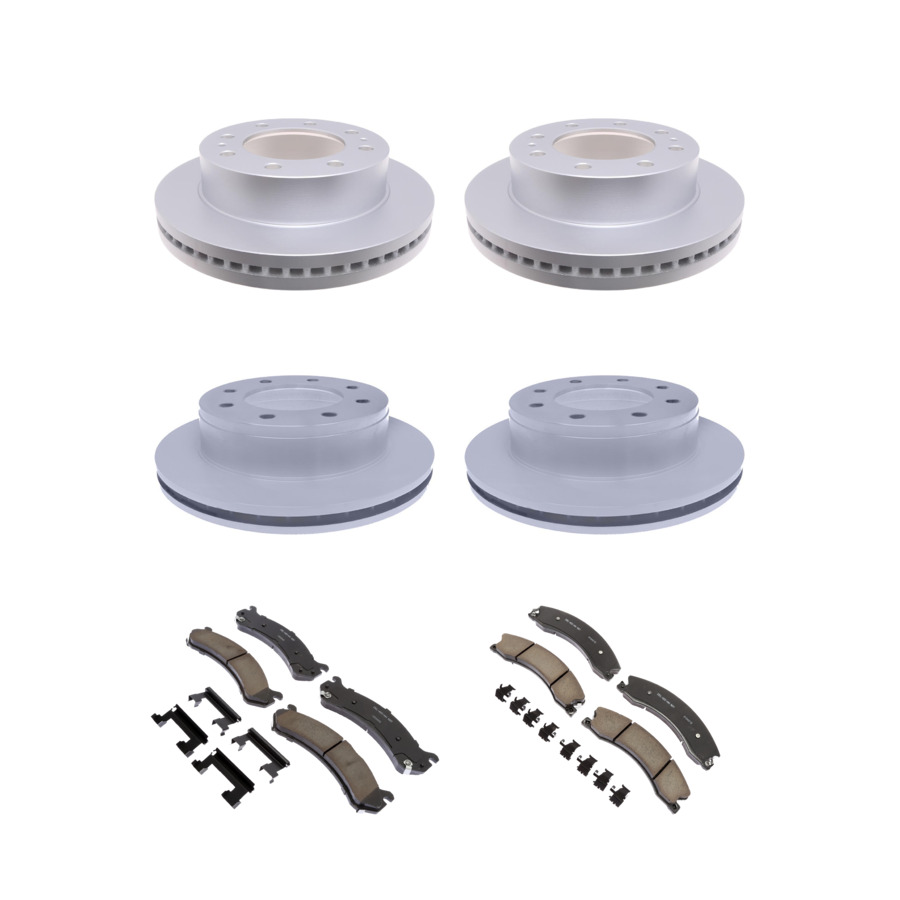 ACDelco Disc Brake Pads and Rotors Kit Front Rear For 09-17 Chevrolet Express