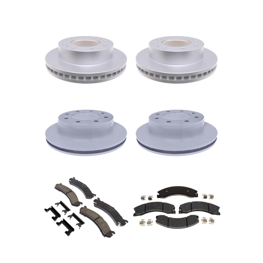 ACDelco Disc Brake Pads and Rotors Kit Front Rear For 09-17 Chevrolet Express