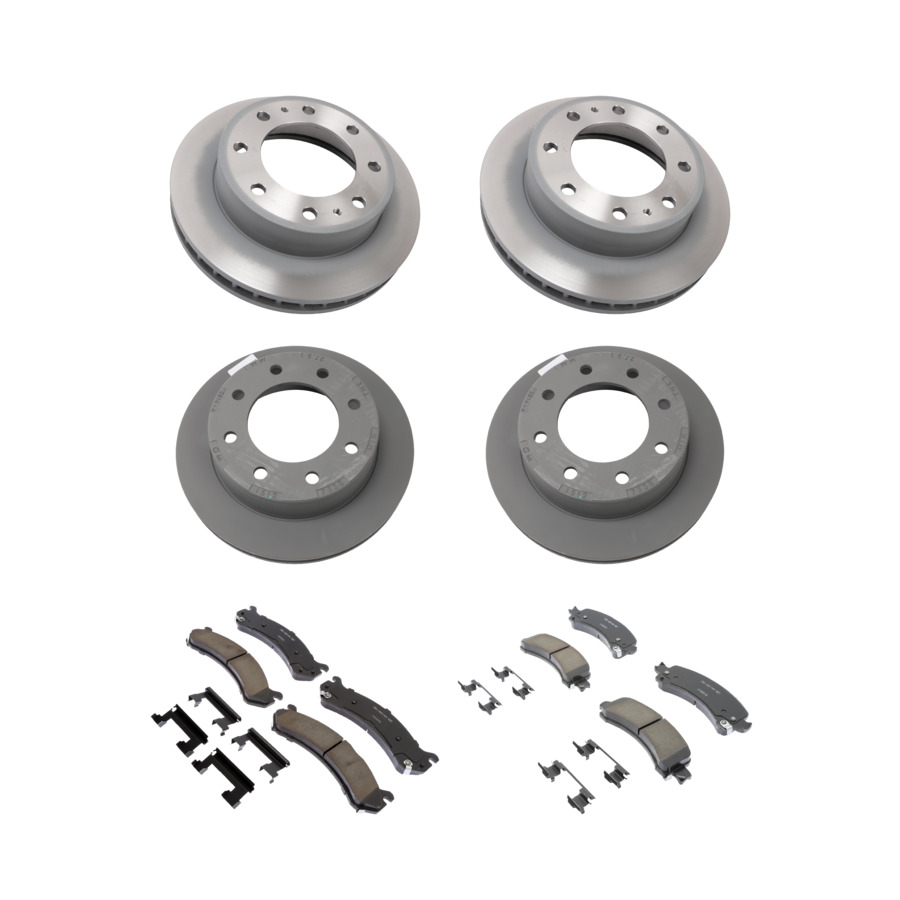 ACDelco Disc Brake Pads and Rotors Kit Front Rear For 08-17 Chevrolet Express