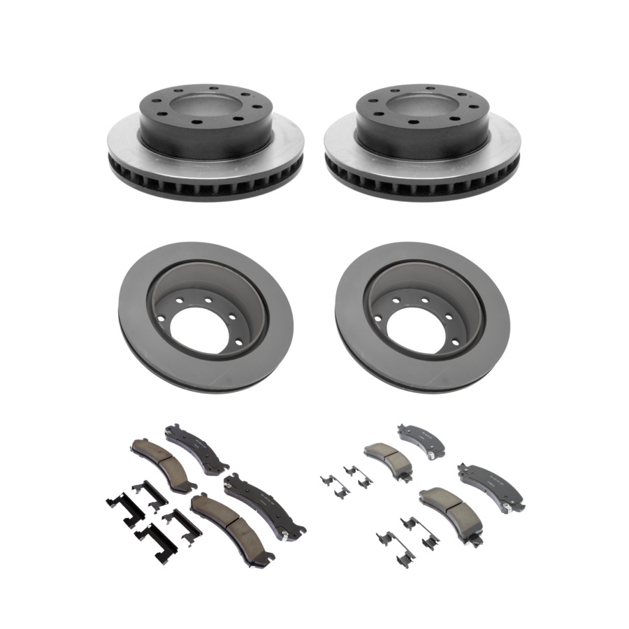 ACDelco Disc Brake Pads and Rotors Kit Front Rear For 06-16 Chevrolet Express
