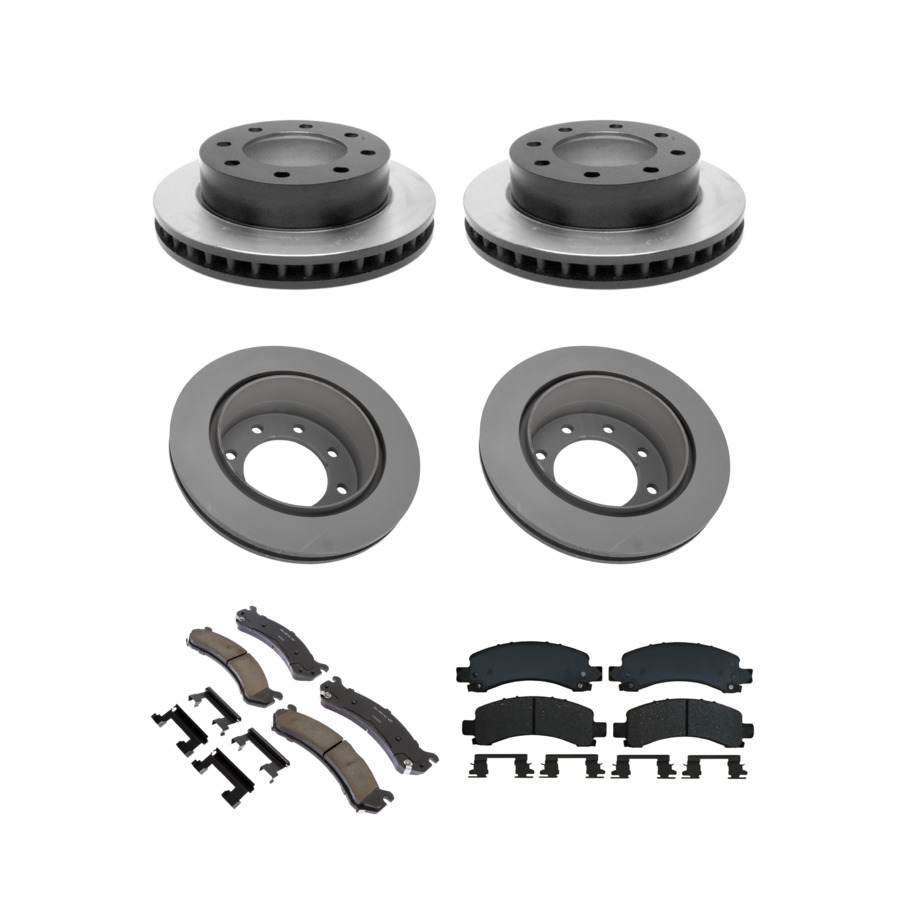 ACDelco Disc Brake Pads and Rotors Kit Front Rear For 06-16 Chevrolet Express