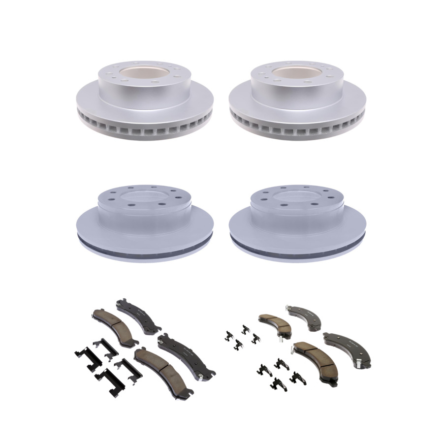 ACDelco Disc Brake Pads and Rotors Kit Front Rear For 05-08 Chevrolet Express