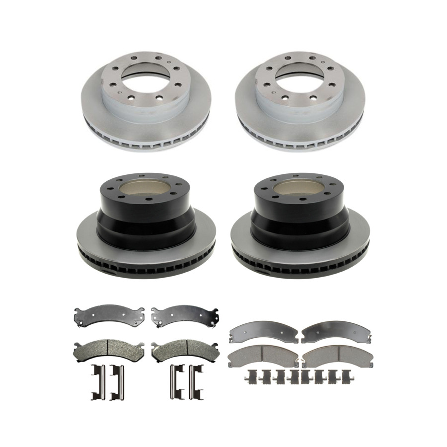 ACDelco Disc Brake Pads and Rotors Kit Front Rear For 09-19 GMC Savana 4500