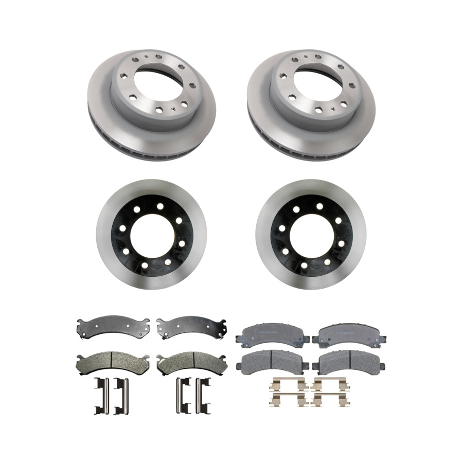 ACDelco Disc Brake Pads and Rotors Kit Front Rear For 03-17 GMC Savana 2500