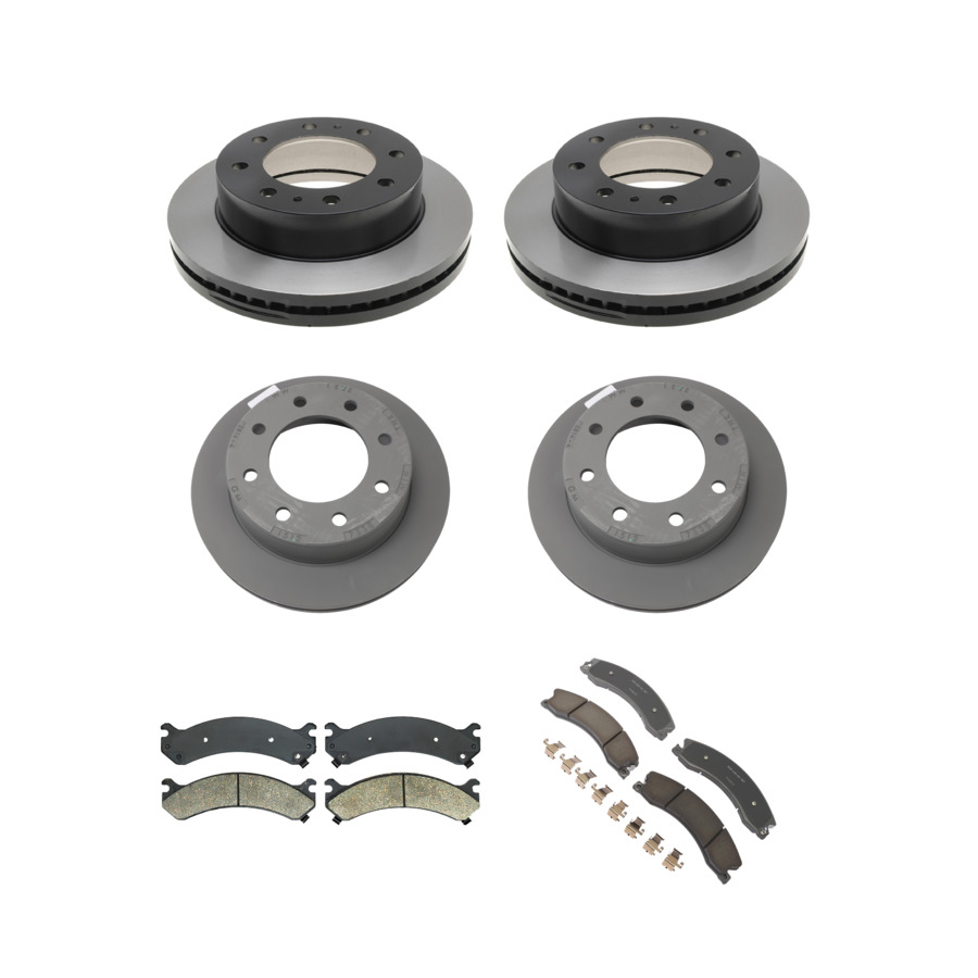 ACDelco Disc Brake Pads and Rotors Kit Front Rear For 09-19 Chevrolet Express