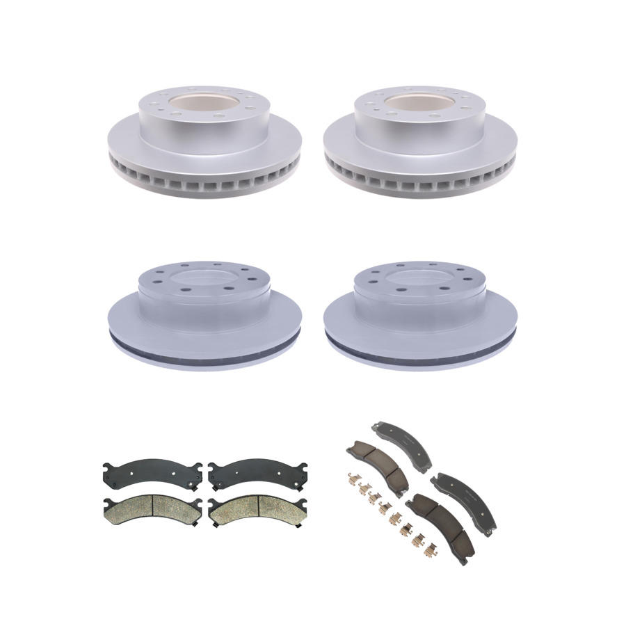 ACDelco Disc Brake Pads and Rotors Kit Front Rear For 09-17 Chevrolet Express