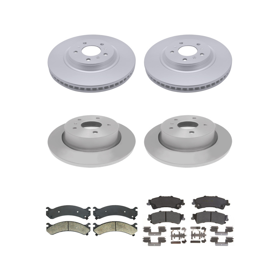 ACDelco Disc Brake Pads and Rotors Kit Front Rear For 2006-2011 Cadillac DTS