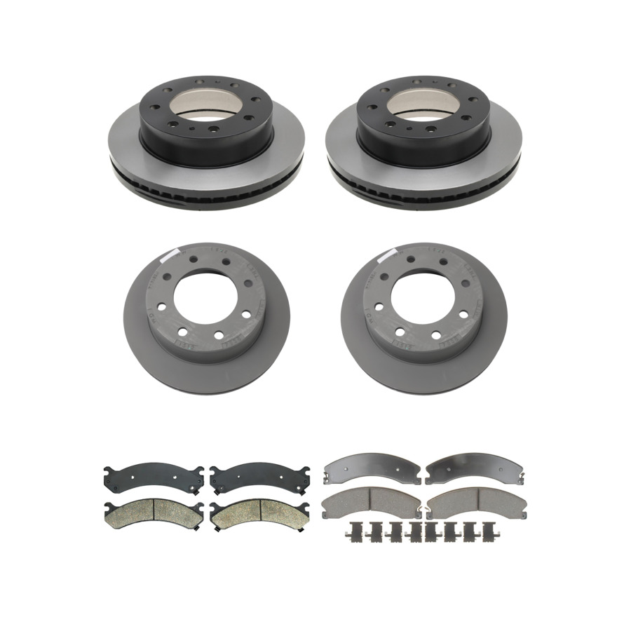 ACDelco Disc Brake Pads and Rotors Kit Front Rear For 09-19 Chevrolet Express
