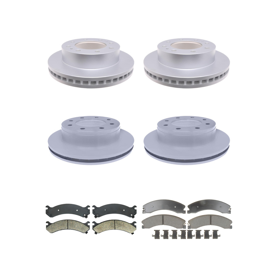 ACDelco Disc Brake Pads and Rotors Kit Front Rear For 09-17 Chevrolet Express