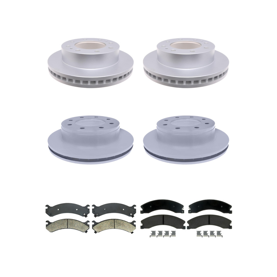 ACDelco Disc Brake Pads and Rotors Kit Front Rear For 09-17 Chevrolet Express