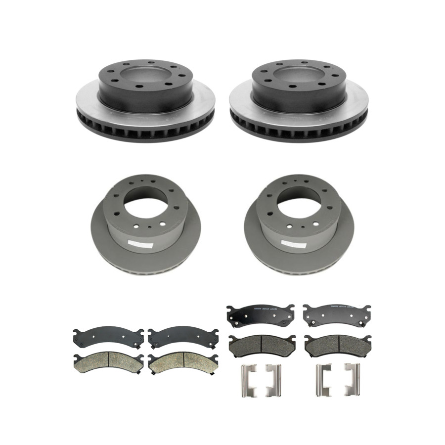 ACDelco Disc Brake Pads and Rotors Kit Front Rear For 11-13 Chevrolet Suburban