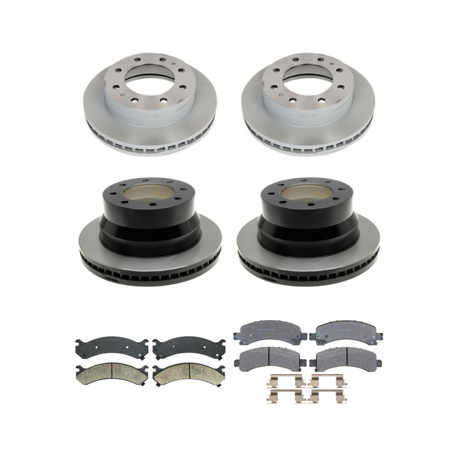 ACDelco Disc Brake Pads and Rotors Kit Front Rear For 09-17 GMC Savana 3500
