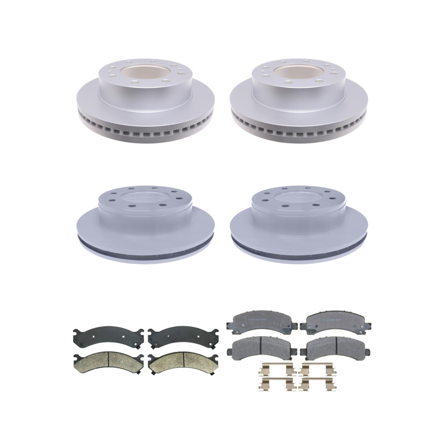 ACDelco Disc Brake Pads and Rotors Kit Front Rear For 05-17 Chevrolet Express