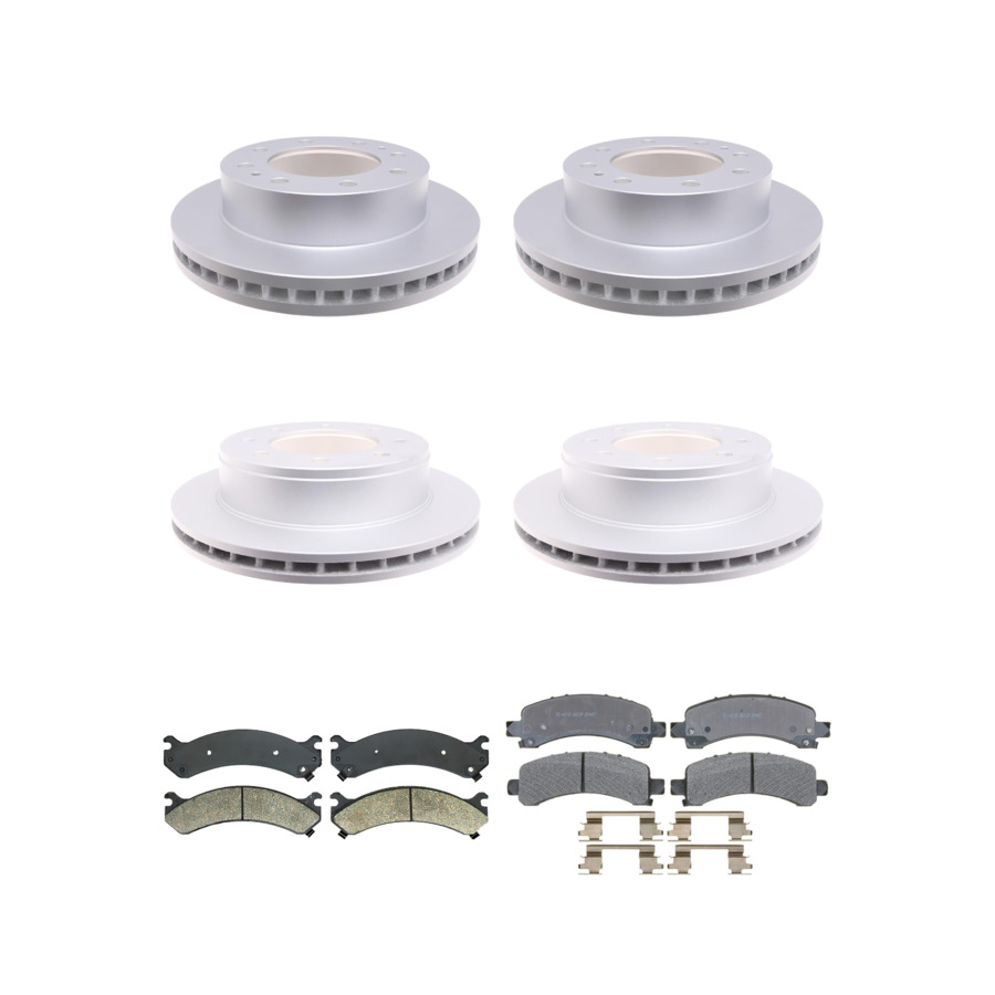 ACDelco Disc Brake Pads and Rotors Kit Front Rear For 04-17 GMC Savana 3500
