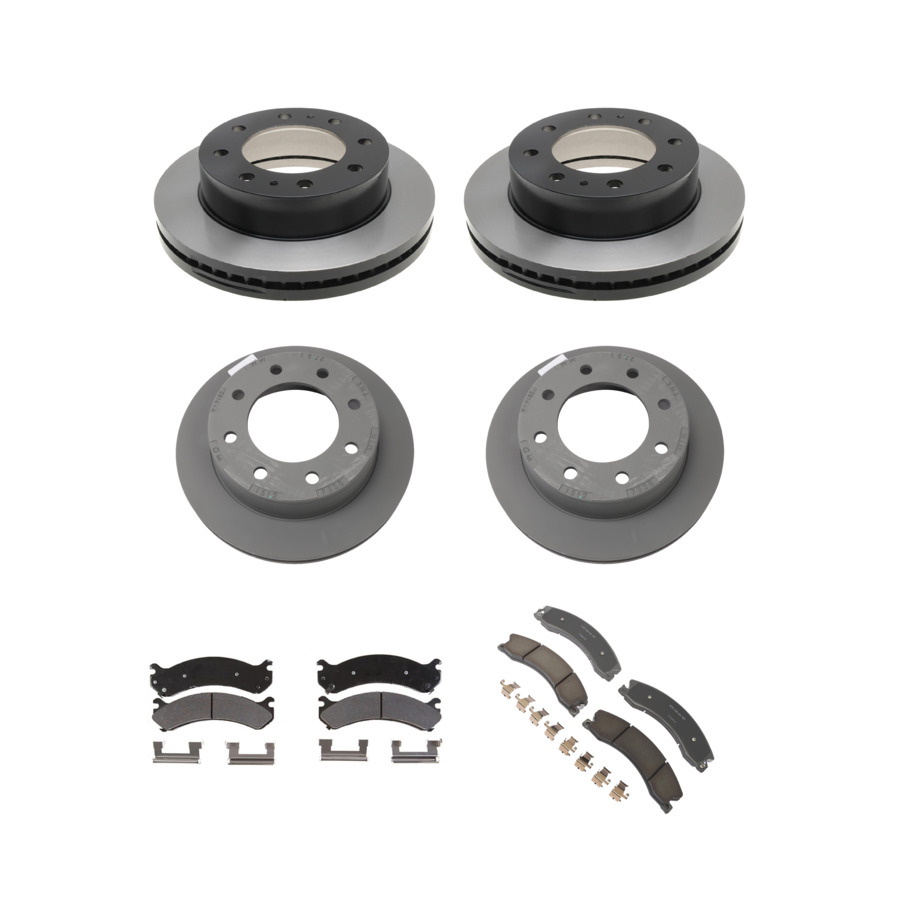 ACDelco Disc Brake Pads and Rotors Kit Front Rear For 09-19 Chevrolet Express