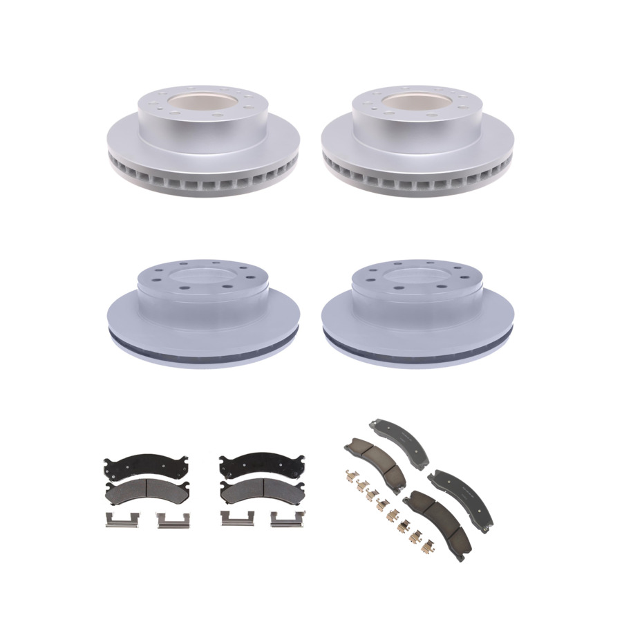 ACDelco Disc Brake Pads and Rotors Kit Front Rear For 09-17 Chevrolet Express