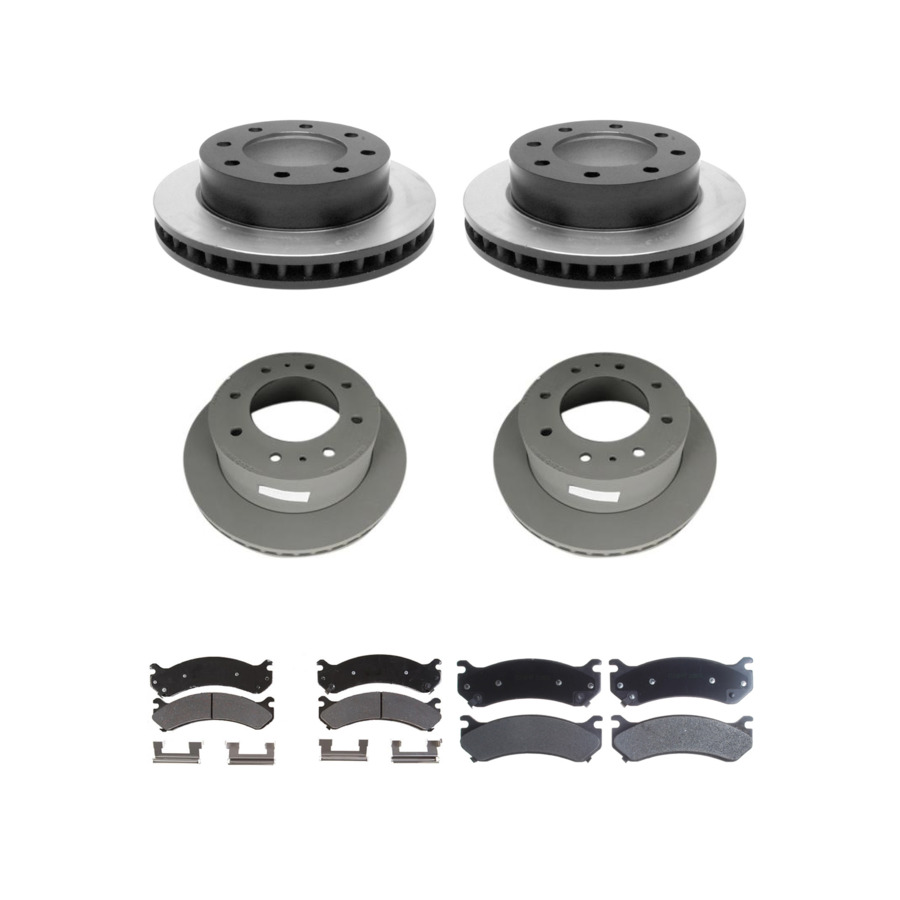 ACDelco Disc Brake Pads and Rotors Kit Front Rear For 11-13 Chevrolet Suburban