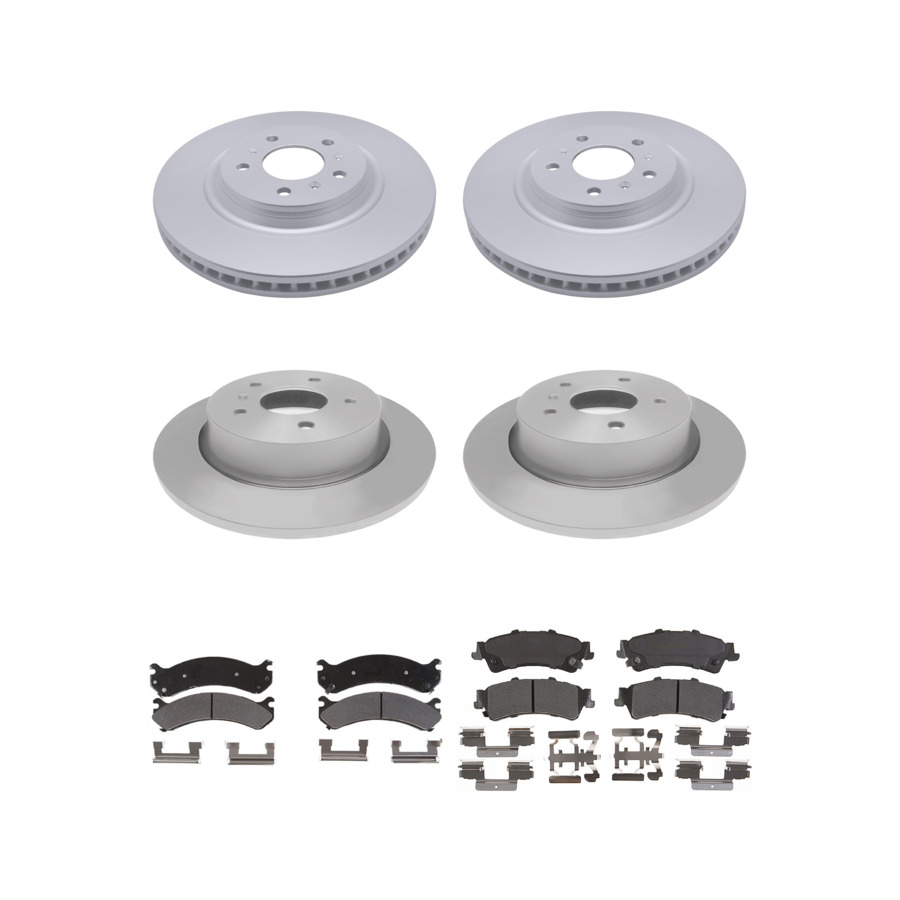 ACDelco Disc Brake Pads and Rotors Kit Front Rear For 2006-2011 Cadillac DTS