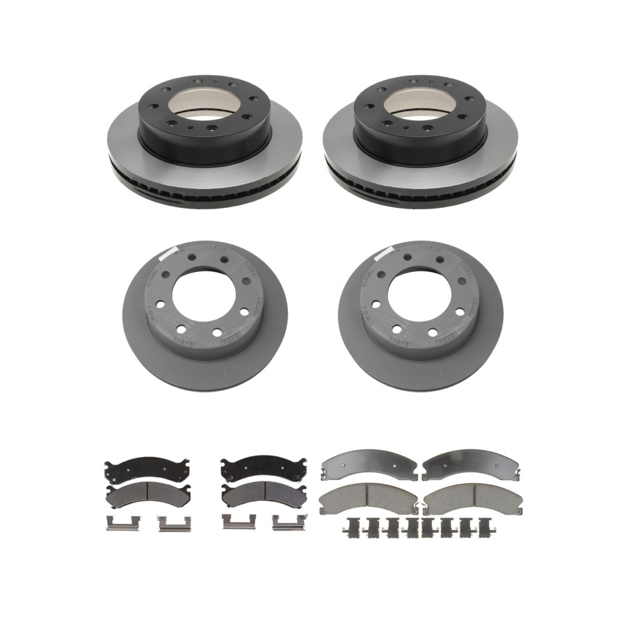 ACDelco Disc Brake Pads and Rotors Kit Front Rear For 09-19 Chevrolet Express