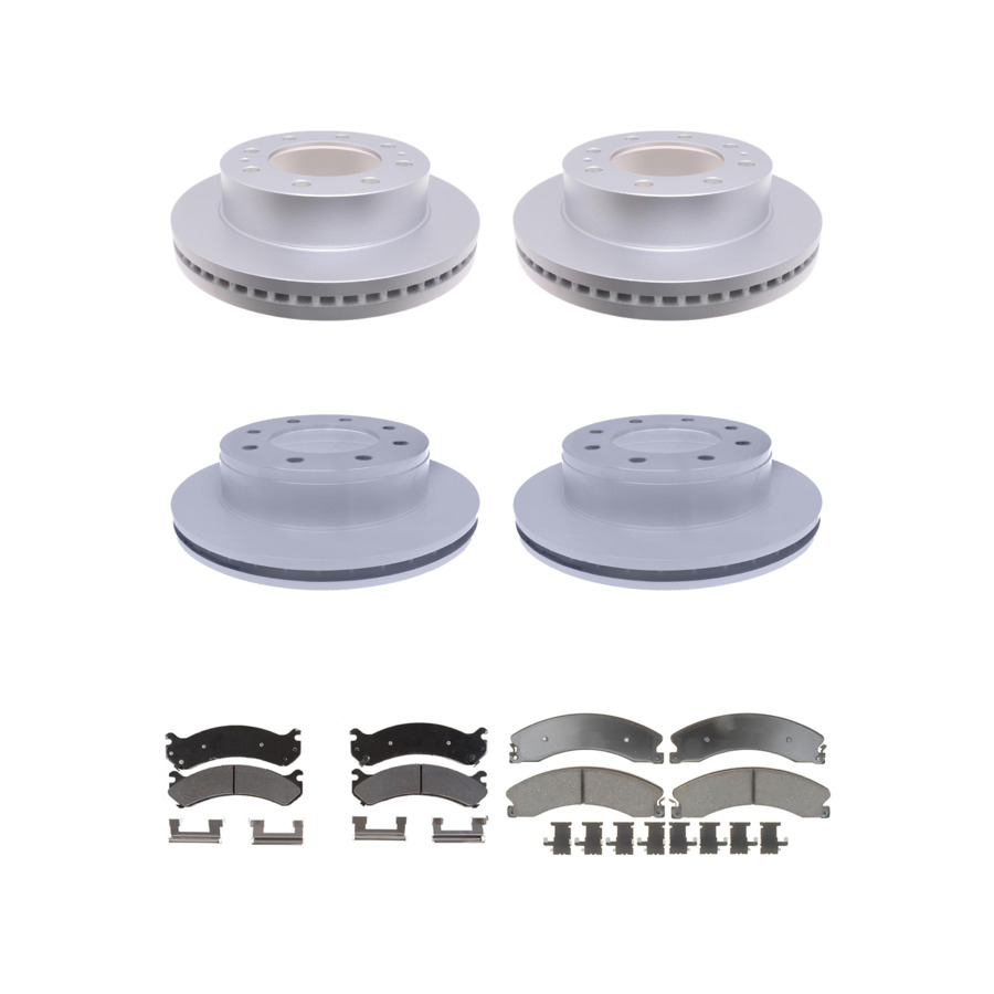 ACDelco Disc Brake Pads and Rotors Kit Front Rear For 09-17 Chevrolet Express