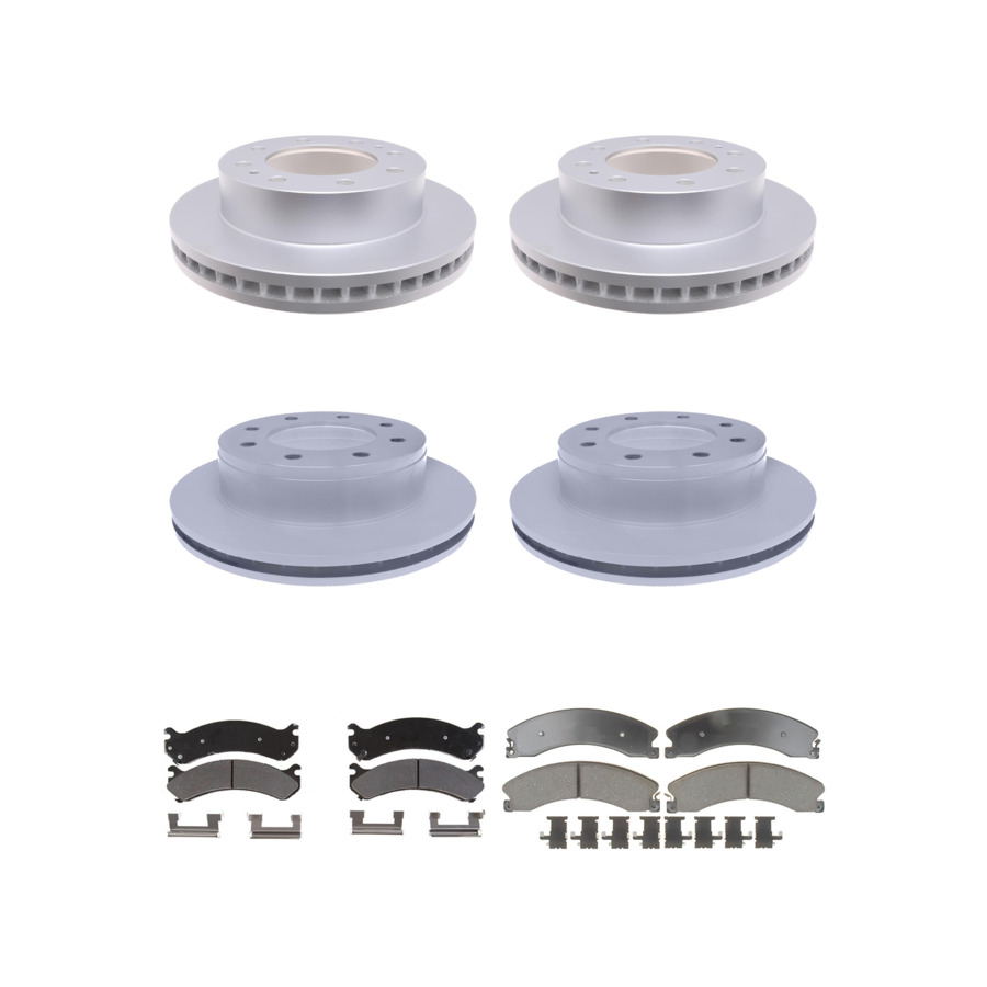 ACDelco Disc Brake Pads and Rotors Kit Front Rear For 09-17 Chevrolet Express
