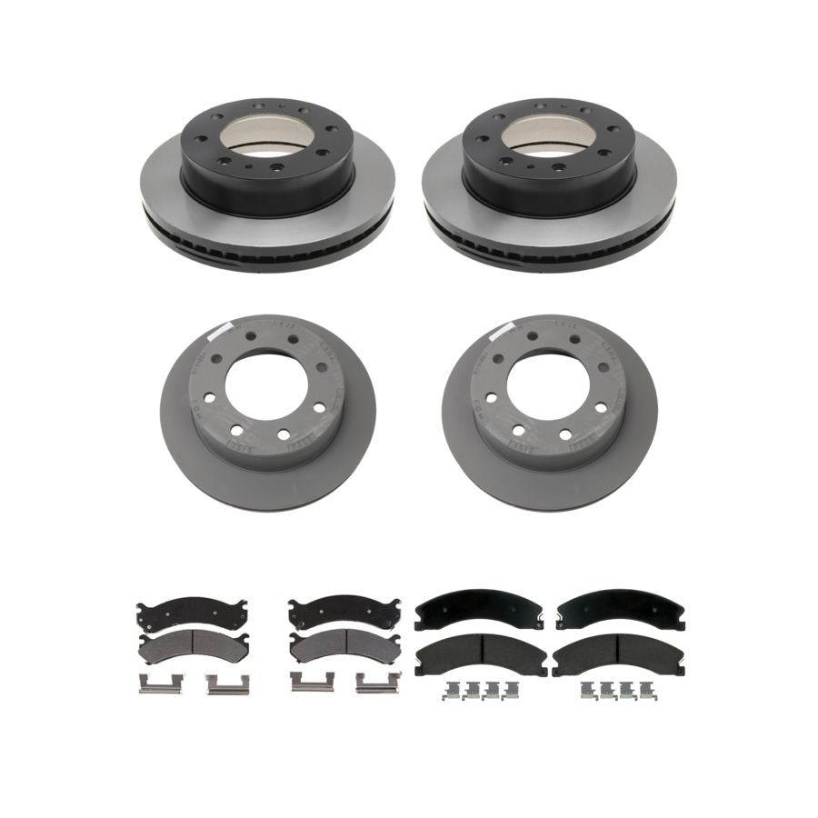 ACDelco Disc Brake Pads and Rotors Kit Front Rear For 09-19 Chevrolet Express
