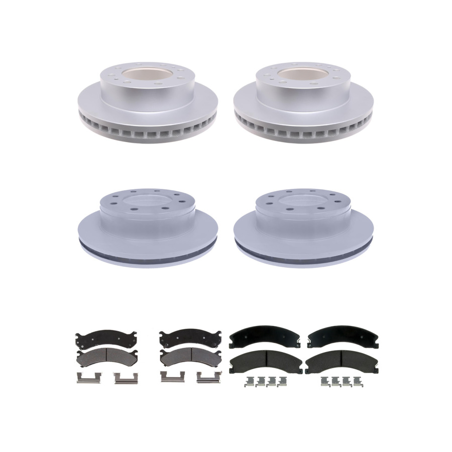 ACDelco Disc Brake Pads and Rotors Kit Front Rear For 09-17 Chevrolet Express