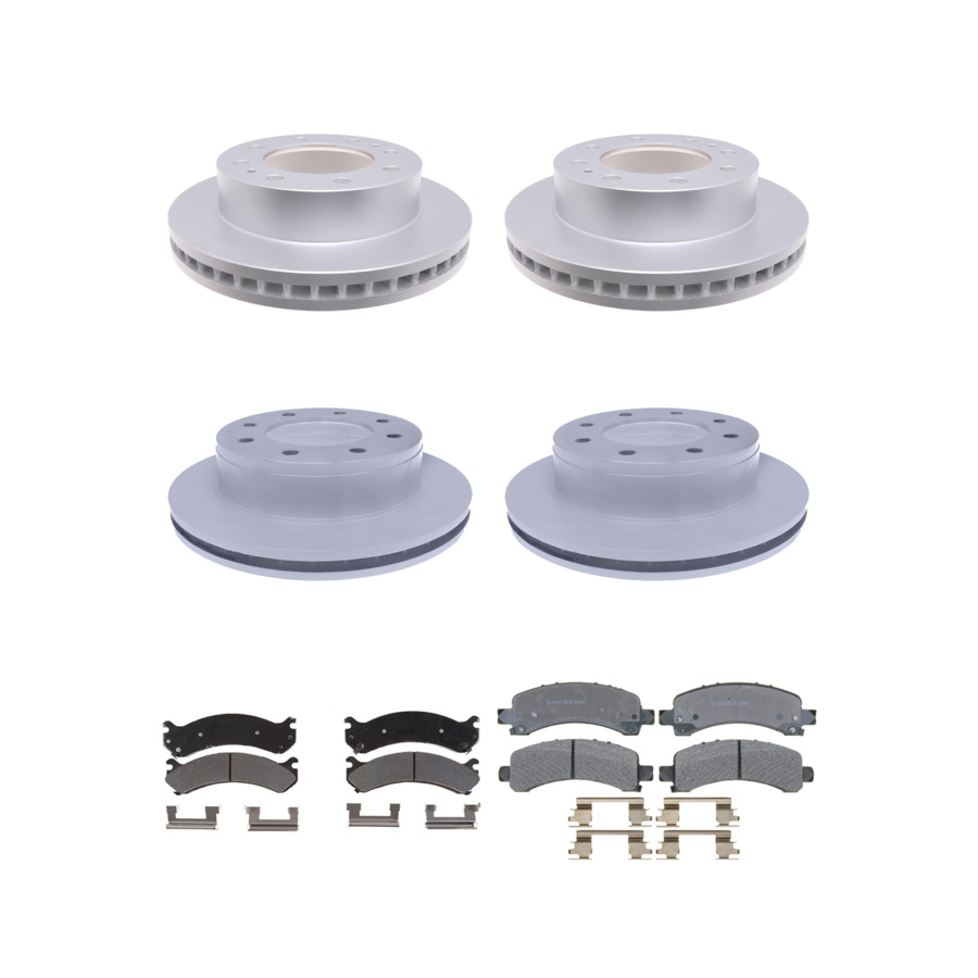 ACDelco Disc Brake Pads and Rotors Kit Front Rear For 05-17 Chevrolet Express