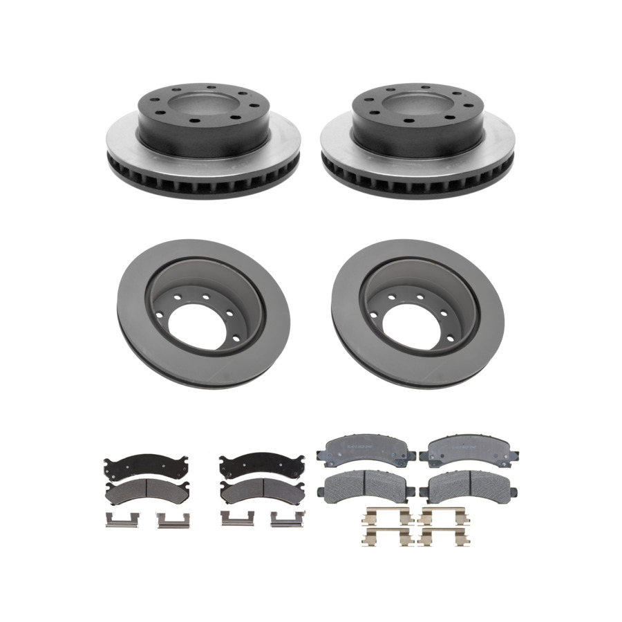 ACDelco Disc Brake Pads and Rotors Kit Front Rear For 06-16 Chevrolet Express