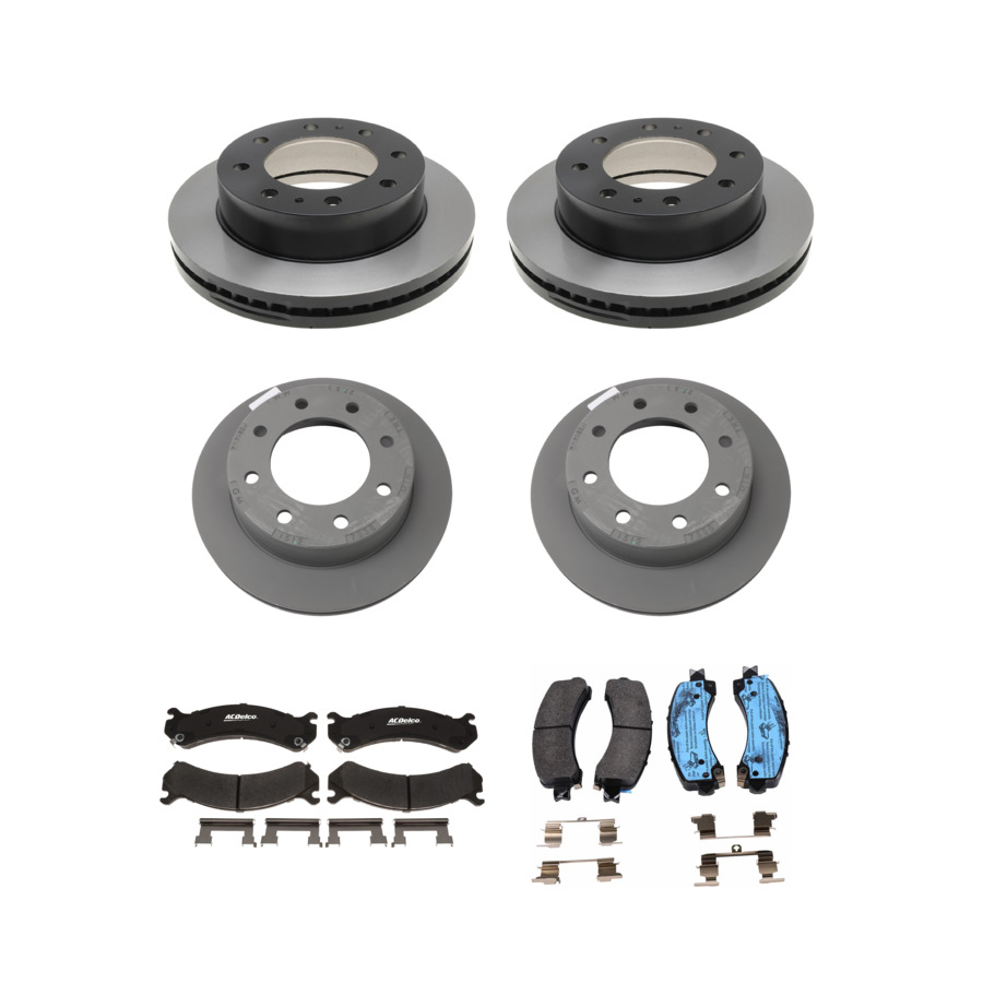 ACDelco Disc Brake Pads and Rotors Kit For 2019 GMC Savana 4500