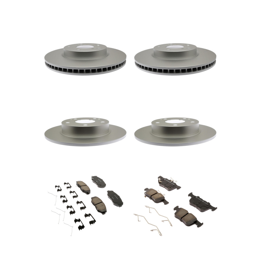 ACDelco Disc Brake Pads and Rotors Kit Front Rear For 2016-2021 Honda Civic