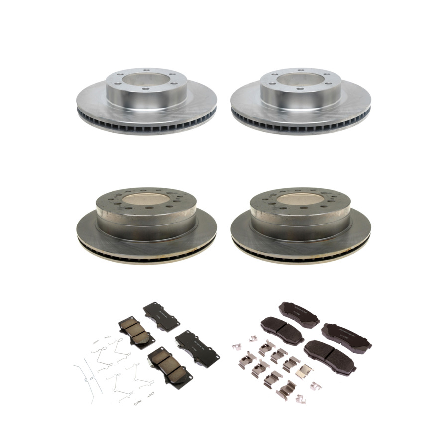 ACDelco Disc Brake Pads and Rotors Kit Front Rear For 03-07 Toyota 4Runner FJ