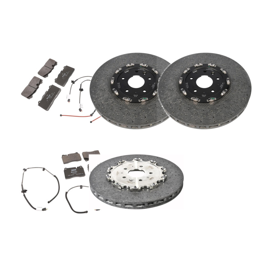 ACDelco Disc Brake Pads and Rotors Kit Front Rear For 15-19 Chevrolet Corvette