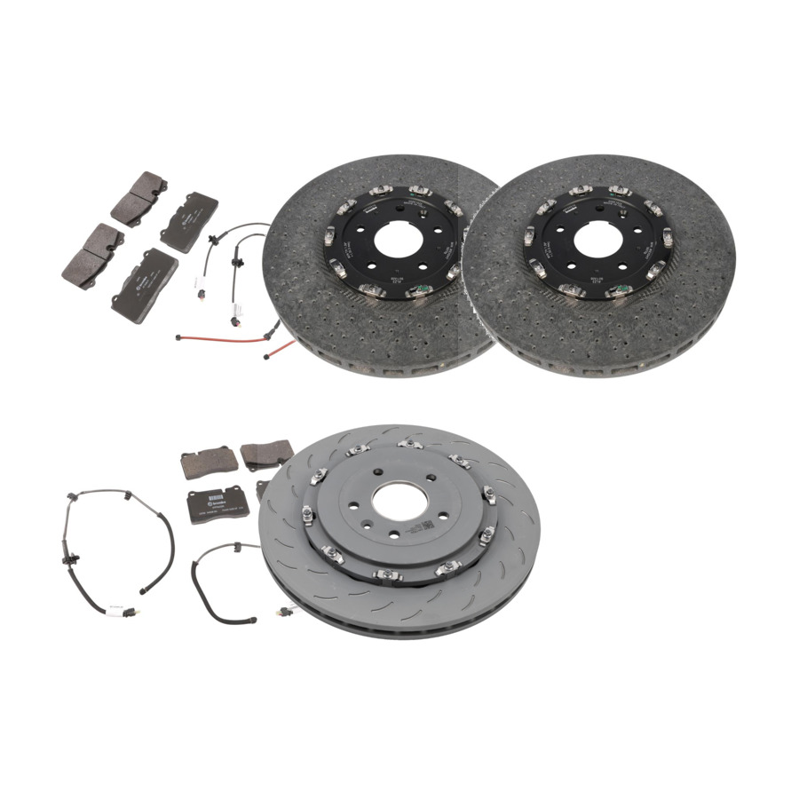 ACDelco Disc Brake Pads and Rotors Kit Front Rear For 15-19 Chevrolet Corvette