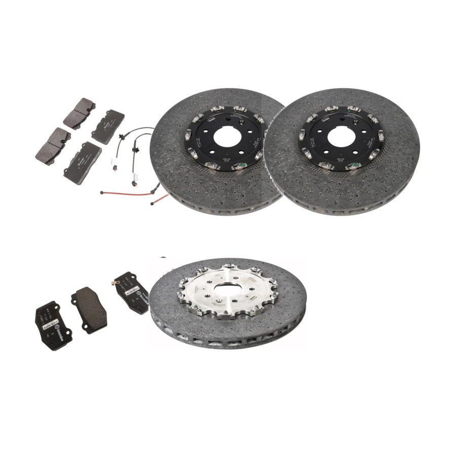 ACDelco Disc Brake Pads and Rotors Kit Front Rear For 15-19 Chevrolet Corvette